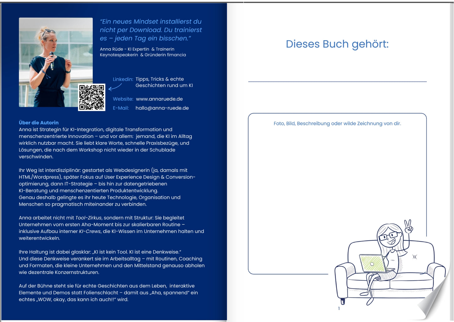 AI-First Logbuch - 6-Wochen-Arbeitsbuch - für Unternehmen und Einzelpersonen - Vorbestellung - Auflage 2